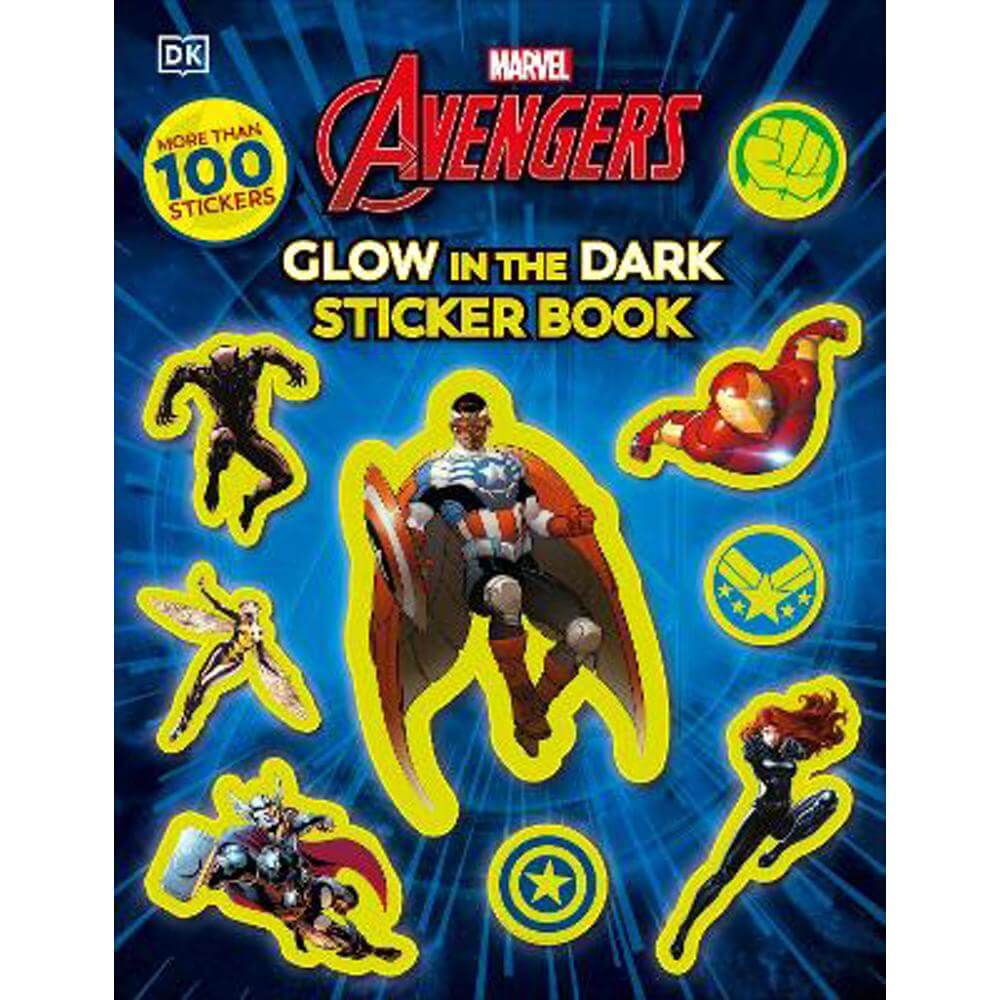 Marvel Avengers Glow in the Dark Sticker Book: With More Than 100 Stickers (Paperback) - DK